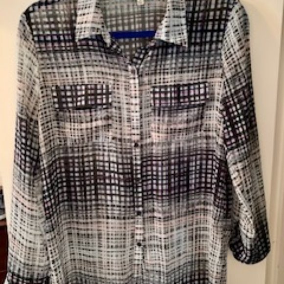 BB Dakota Sheer Blouse - Picture 2 of 3